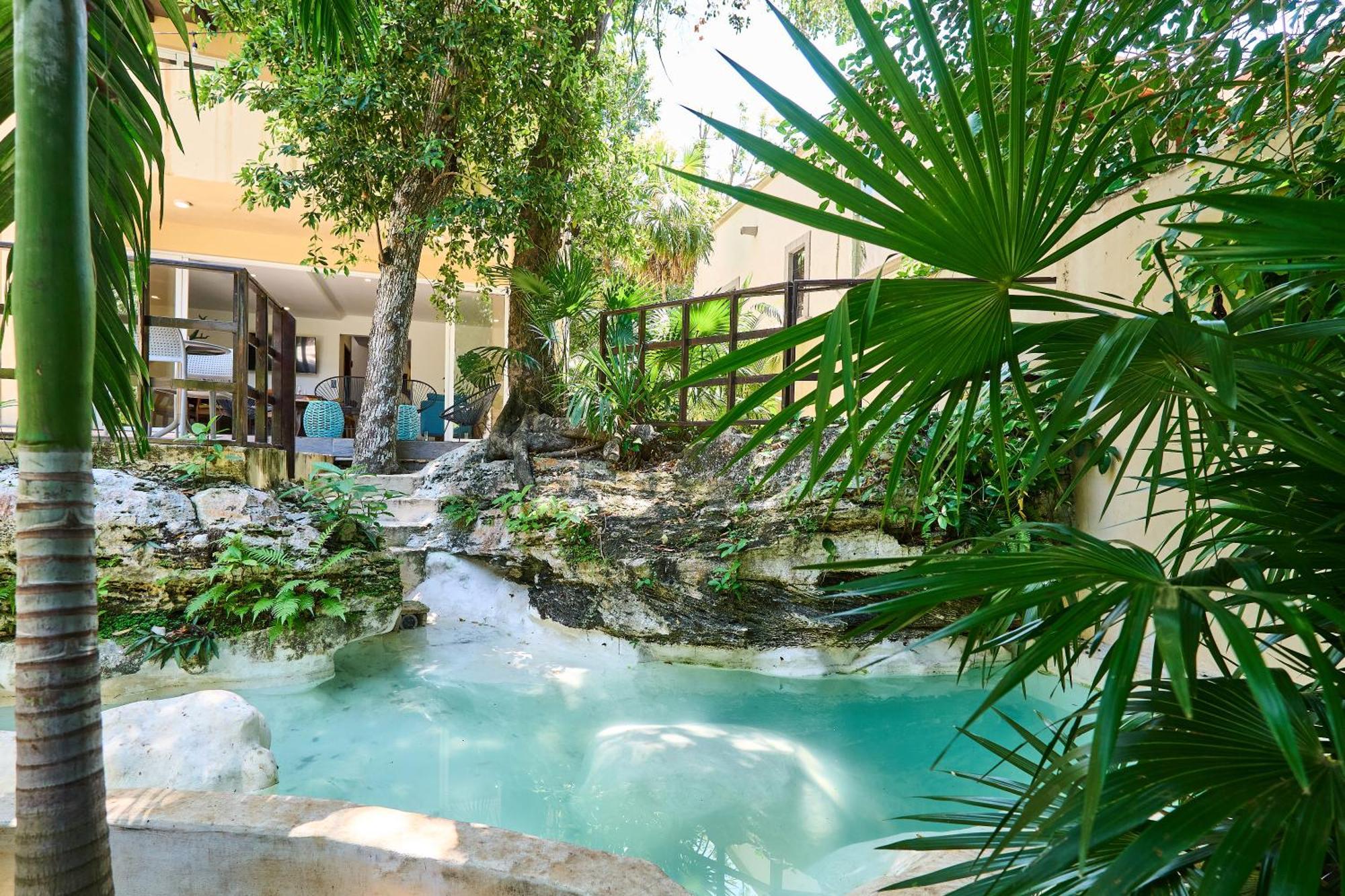 Stunning Mansion 6Br With Artificial Cenote And Private Pool With Ocean View Villa ปลายาเดลการ์เมน ภายนอก รูปภาพ
